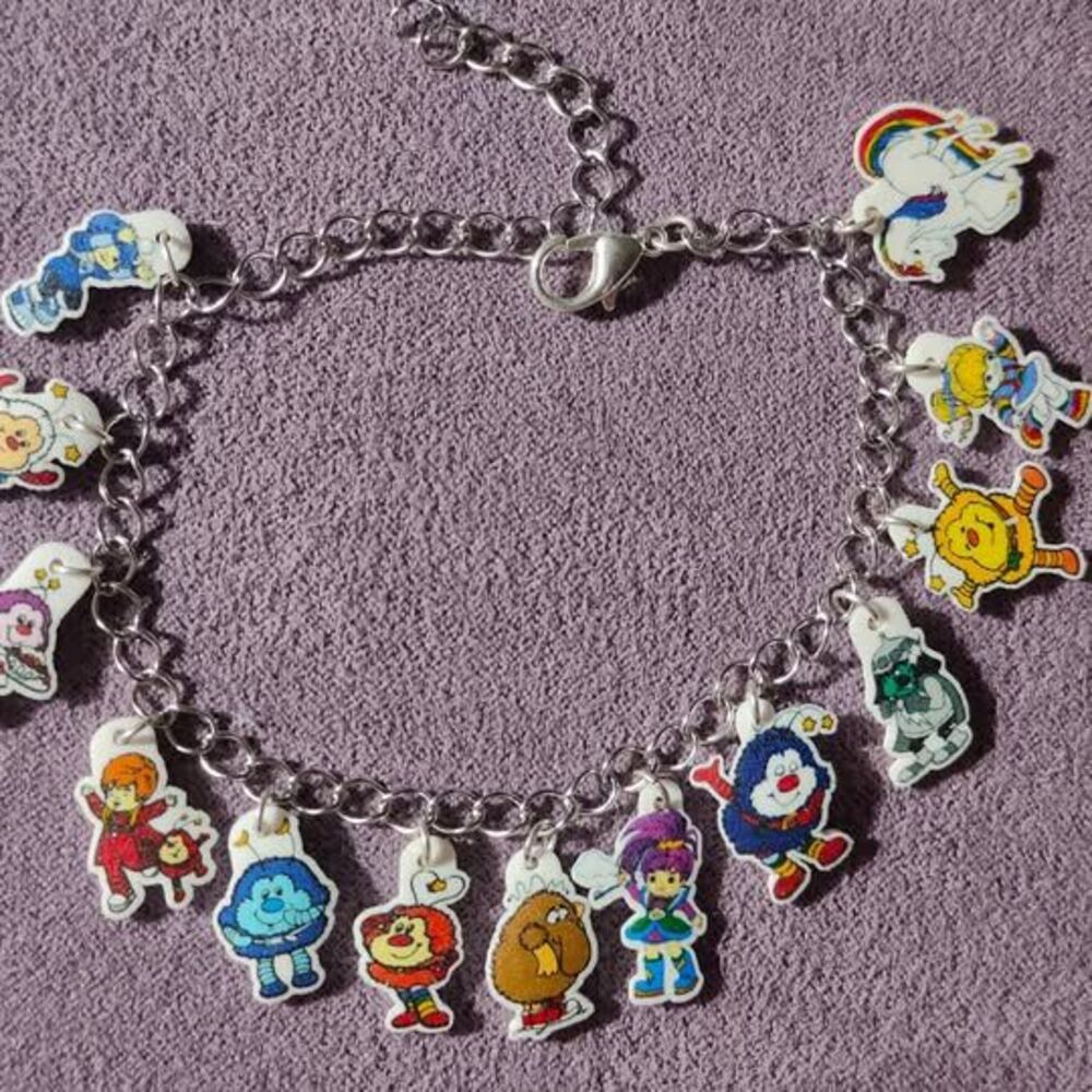 Rainbow Brite Charm Bracelet